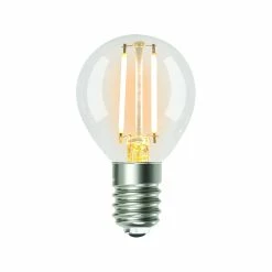 Best Sale ⌛ Australia Sale - Luce Bella Round Filament E14 LED 250 Lumen Warm White 2W Globe 2Pk Other 🔥