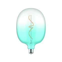 Cheap 😉 Australia Sale - Luce Bella Blue Round Vase E27 LED 160lm Warm White 5W Globe Other 😍