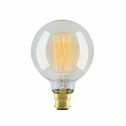 Flash Sale ✨ Australia Only - Luce Bella G95 B22 Clear 25W Vintage Globe Other 🛒