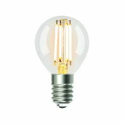 New ❤️ Australia Sale - Luce Bella Round Filament E14 LED Dimmable 450 Lumen Warm White 4.5W Globe 2Pk Other 🌟