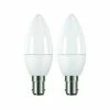 Hot Sale 👍 Luce Bella Candle B15 LED 470lm Cool White 5W Globe 2 Pack - To Australia 🔥 -Luce Bella Online Shop 14e9a0c6610242a9861de4ba236b516c
