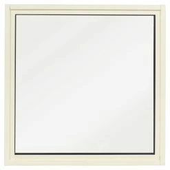 Flash Sale ✔️ Australia Only - Polar Eco-View Windows 600 X 600mm White Birch Fixed Panel Double Glazed Window 👍