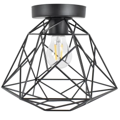 Buy 😉 Australia Only - Luce Bella Diamond Wire Batten Fix Black 👍