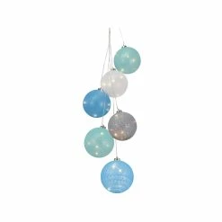 Brand new 🧨 Australia Sale - Luce Bella Multi-Colour Battery Operated Cotton Ball Hanging Lights - 6 Pack 🔔 -Luce Bella Online Shop 3853308a258a42439c818f1d43bc1151