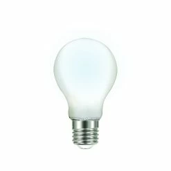 Best Sale 🧨 Luce Bella GLS Filament ES LED 800 Lumen, Cool White, Frosted 7W Globe 2PK Other - To Australia ✔️