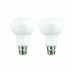 Outlet ❤️ Australia Only - Luce Bella R80 E27 LED 800lm Cool White 10W Globe - 2 Pack Other 💯