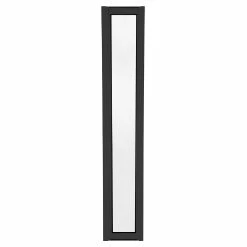Wholesale ⌛ Polar Eco-View Windows 2040 X 300mm Door Frame Black Aluminium Entry Unassembled - To Australia 🔔