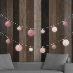 Hot Sale 🎁 Luce Bella 20 Pack Battery Operated Assorted Size Cotton Ball String Lights Multi - To Australia 🥰 -Luce Bella Online Shop 70e6489445fd45cab43daba1a5e226d7