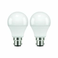 Best Pirce 😉 Australia Only - Luce Bella 9W 806lm A60 Cool White Dimmable LED B22 Globe - 2 Pack 💯