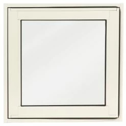 Brand new 🧨 Australia Sale - Polar Eco-View Windows Polar Eco-View 600 X 600mm White Birch Double Glazed Openable Window 😍