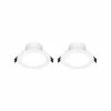 Best Pirce ✔️ Australia Only - Luce Bella 8W 90mm Tri-CCT LED Downlight With Flush Front Face - 2 Pack White 🔥 -Luce Bella Online Shop 8c41ad2ef1004c55a10c4192d26bdae5