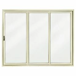 Deals 🛒 Polar Eco-View Windows 2145 X 2700mm White Birch Aluminium Sliding Stacking Door - To Australia 👏