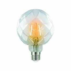 Outlet ✨ Australia Only - Luce Bella G95 Faceted E27 250 Lumen Warm White 250 2W Globe Other ⌛