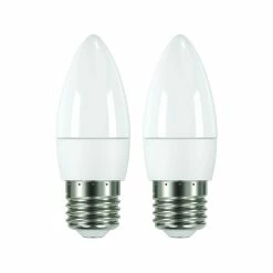 Best reviews of 🔥 Australia Sale - Luce Bella Candle E27 LED 470lm Cool White 5W Globe 2 Pack Other 😀