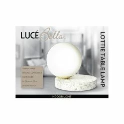 Cheapest 🤩 Australia Only - Luce Bella Lottie Terrazzo Base Table Lamp 🎉