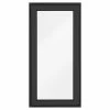 Best Pirce 🎉 Polar Eco-View Windows Polar Eco-View 600 X 1200mm Black Frosted Glass Openable Double Glazed Window Black Frame With Frosted Glass - To Australia 💯