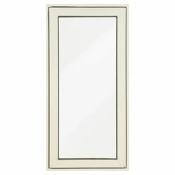 Outlet 🥰 Australia Only - Polar Eco-View Windows Polar Eco-View 600 X 1200mm White Birch Frosted Glass Openable Double Glazed Window White Birch With Frosted Glass ✨