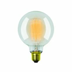 Brand new ⭐ Australia Only - Luce Bella Vintage G125 E27 Clear 25W Globe Other 😀