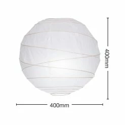 Hot Sale 💯 Australia Only - Luce Bella Palla 40cm White Paper Shade 😍 -Luce Bella Online Shop e07d791410884839996909e3142a0d28