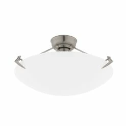 Best Pirce 🥰 Australia Only - Luce Bella 30cm Glass DIY Ceiling Light White / Chrome 🔥