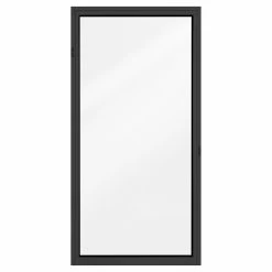 Buy ⌛ Australia Only - Polar Eco-View Windows Polar Eco-View 600 X 1200mm Black Frosted Glass Fixed Panel Double Glazed Window Black Frame With Frosted Glass ✔️